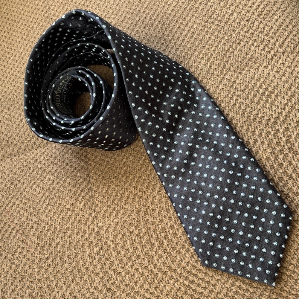 Vintage Burberry Silk Tie